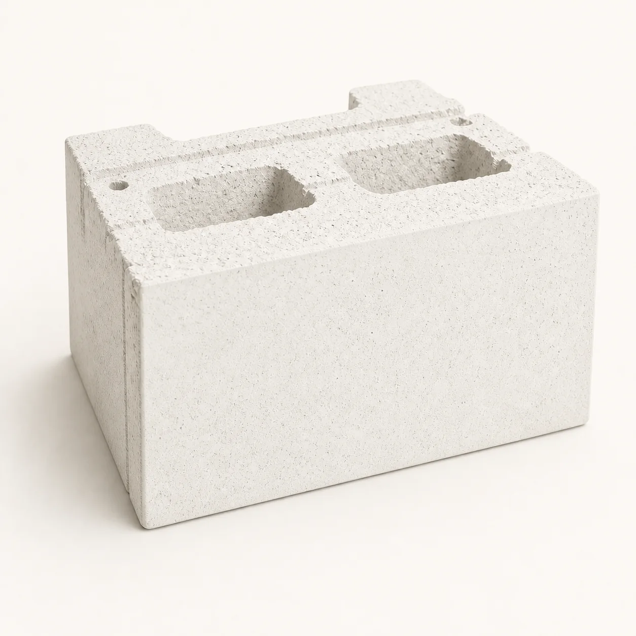 Snow White VERSA-LOK CleanCut Smooth retaining-wall block